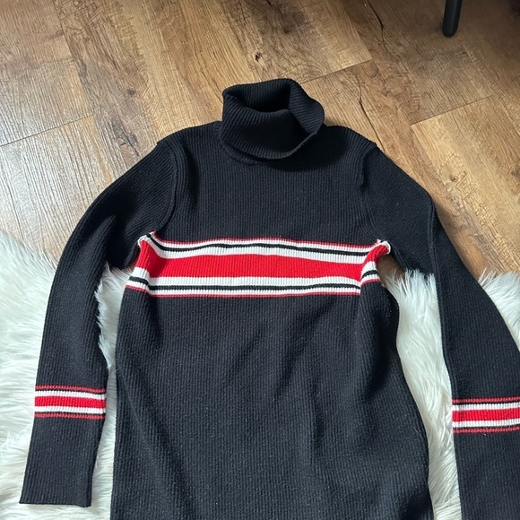 FREE PEOPLE Sport Stripe Knit Midi Dress - Picture 5 of 6